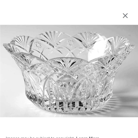 Cristal D'Arques-Durand Vincennes 9" Round Bowl - Picture 1 of 7